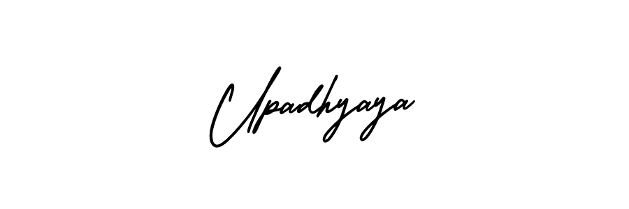 This is the best signature style for the Upadhyaya name. Also you like these signature font (AmerikaSignatureDemo-Regular). Mix name signature. Upadhyaya signature style 3 images and pictures png