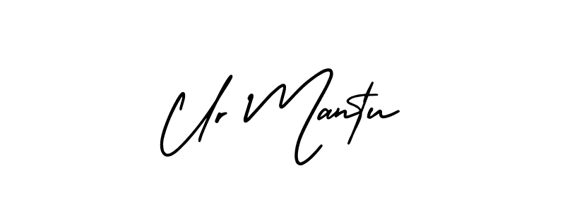 Once you've used our free online signature maker to create your best signature AmerikaSignatureDemo-Regular style, it's time to enjoy all of the benefits that Ur Mantu name signing documents. Ur Mantu signature style 3 images and pictures png