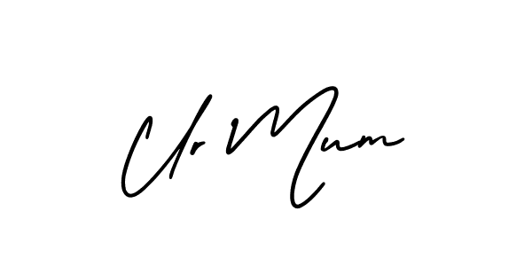 Once you've used our free online signature maker to create your best signature AmerikaSignatureDemo-Regular style, it's time to enjoy all of the benefits that Ur Mum name signing documents. Ur Mum signature style 3 images and pictures png