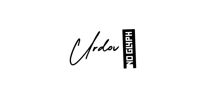 Also we have Urdová name is the best signature style. Create professional handwritten signature collection using AmerikaSignatureDemo-Regular autograph style. Urdová signature style 3 images and pictures png