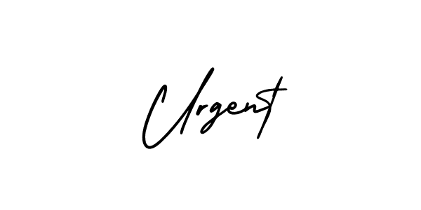 You should practise on your own different ways (AmerikaSignatureDemo-Regular) to write your name (Urgent) in signature. don't let someone else do it for you. Urgent signature style 3 images and pictures png