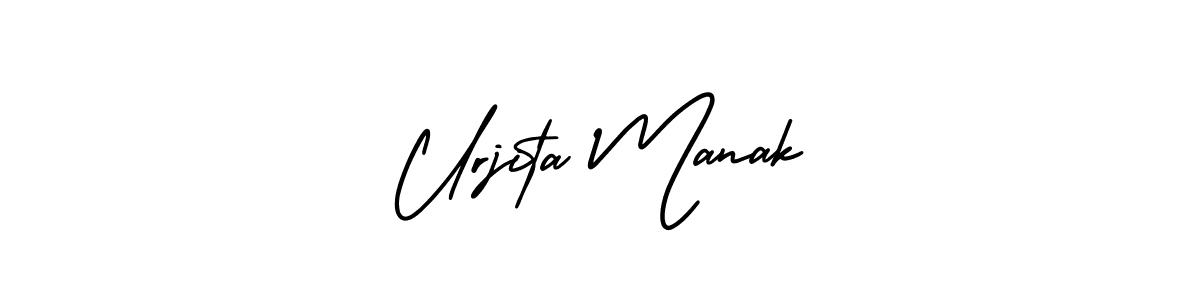 Best and Professional Signature Style for Urjita Manak. AmerikaSignatureDemo-Regular Best Signature Style Collection. Urjita Manak signature style 3 images and pictures png