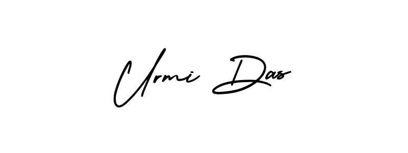 Also we have Urmi Das name is the best signature style. Create professional handwritten signature collection using AmerikaSignatureDemo-Regular autograph style. Urmi Das signature style 3 images and pictures png