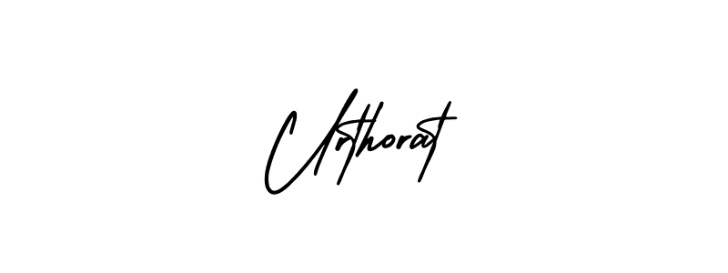 Create a beautiful signature design for name Urthorat. With this signature (AmerikaSignatureDemo-Regular) fonts, you can make a handwritten signature for free. Urthorat signature style 3 images and pictures png