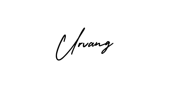 Also we have Urvang name is the best signature style. Create professional handwritten signature collection using AmerikaSignatureDemo-Regular autograph style. Urvang signature style 3 images and pictures png