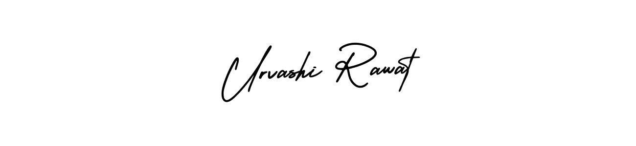 Use a signature maker to create a handwritten signature online. With this signature software, you can design (AmerikaSignatureDemo-Regular) your own signature for name Urvashi Rawat. Urvashi Rawat signature style 3 images and pictures png