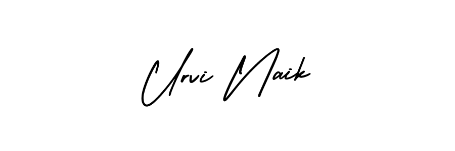 Create a beautiful signature design for name Urvi Naik. With this signature (AmerikaSignatureDemo-Regular) fonts, you can make a handwritten signature for free. Urvi Naik signature style 3 images and pictures png