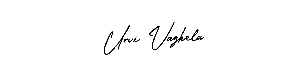 Also we have Urvi Vaghela name is the best signature style. Create professional handwritten signature collection using AmerikaSignatureDemo-Regular autograph style. Urvi Vaghela signature style 3 images and pictures png