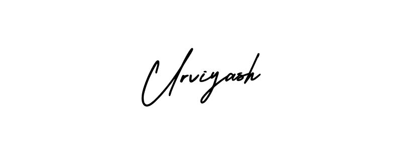 AmerikaSignatureDemo-Regular is a professional signature style that is perfect for those who want to add a touch of class to their signature. It is also a great choice for those who want to make their signature more unique. Get Urviyash name to fancy signature for free. Urviyash signature style 3 images and pictures png