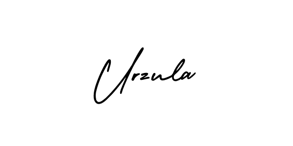 Design your own signature with our free online signature maker. With this signature software, you can create a handwritten (AmerikaSignatureDemo-Regular) signature for name Urzula. Urzula signature style 3 images and pictures png