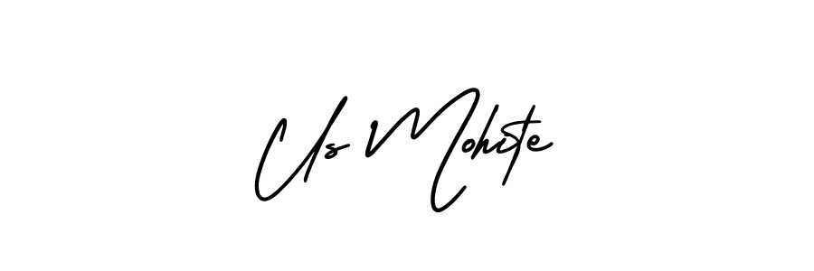 Also we have Us Mohite name is the best signature style. Create professional handwritten signature collection using AmerikaSignatureDemo-Regular autograph style. Us Mohite signature style 3 images and pictures png