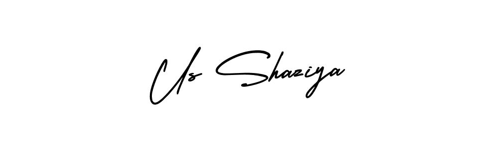 if you are searching for the best signature style for your name Us Shaziya. so please give up your signature search. here we have designed multiple signature styles  using AmerikaSignatureDemo-Regular. Us Shaziya signature style 3 images and pictures png