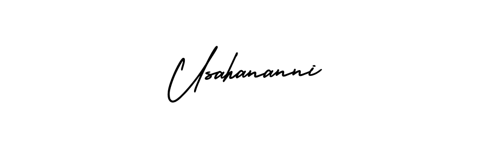 Best and Professional Signature Style for Usahananni. AmerikaSignatureDemo-Regular Best Signature Style Collection. Usahananni signature style 3 images and pictures png