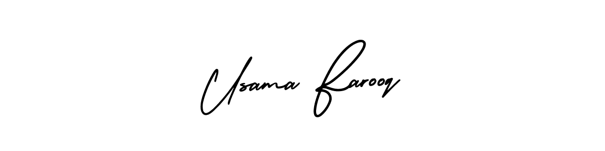 Best and Professional Signature Style for Usama Farooq. AmerikaSignatureDemo-Regular Best Signature Style Collection. Usama Farooq signature style 3 images and pictures png