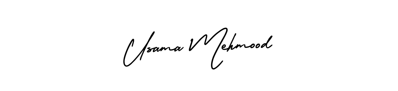 It looks lik you need a new signature style for name Usama Mehmood. Design unique handwritten (AmerikaSignatureDemo-Regular) signature with our free signature maker in just a few clicks. Usama Mehmood signature style 3 images and pictures png