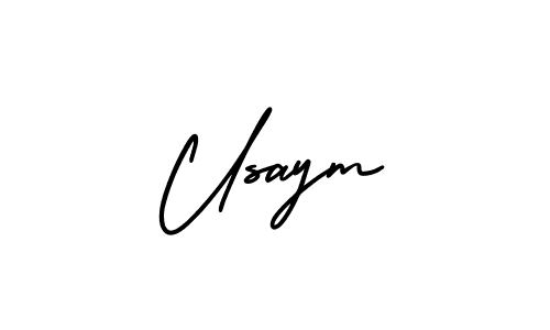 You can use this online signature creator to create a handwritten signature for the name Usaym. This is the best online autograph maker. Usaym signature style 3 images and pictures png