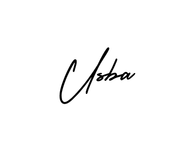 if you are searching for the best signature style for your name Usba. so please give up your signature search. here we have designed multiple signature styles  using AmerikaSignatureDemo-Regular. Usba signature style 3 images and pictures png