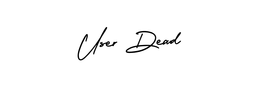 How to Draw User Dead signature style? AmerikaSignatureDemo-Regular is a latest design signature styles for name User Dead. User Dead signature style 3 images and pictures png