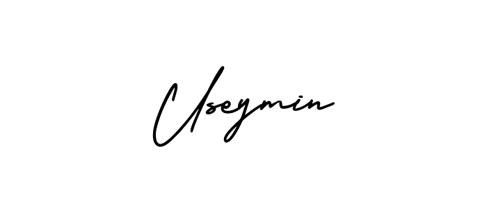 How to Draw Useymin signature style? AmerikaSignatureDemo-Regular is a latest design signature styles for name Useymin. Useymin signature style 3 images and pictures png