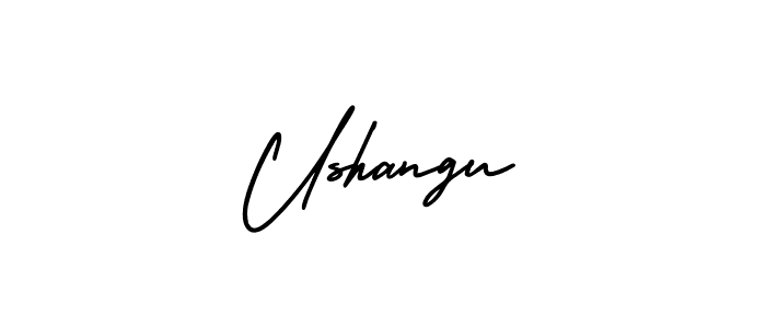 if you are searching for the best signature style for your name Ushangu. so please give up your signature search. here we have designed multiple signature styles  using AmerikaSignatureDemo-Regular. Ushangu signature style 3 images and pictures png