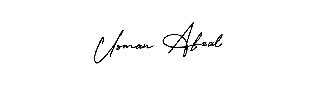 Best and Professional Signature Style for Usman Afzal. AmerikaSignatureDemo-Regular Best Signature Style Collection. Usman Afzal signature style 3 images and pictures png