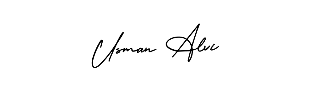 Once you've used our free online signature maker to create your best signature AmerikaSignatureDemo-Regular style, it's time to enjoy all of the benefits that Usman Alvi name signing documents. Usman Alvi signature style 3 images and pictures png