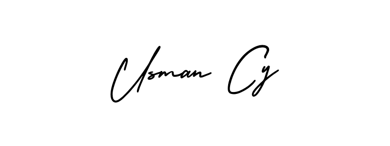 Similarly AmerikaSignatureDemo-Regular is the best handwritten signature design. Signature creator online .You can use it as an online autograph creator for name Usman Cy. Usman Cy signature style 3 images and pictures png