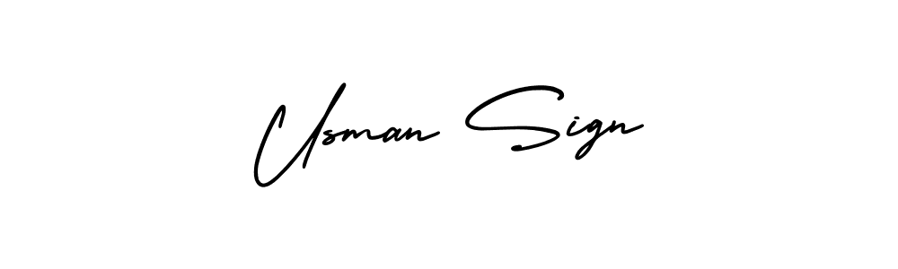 Make a beautiful signature design for name Usman Sign. With this signature (AmerikaSignatureDemo-Regular) style, you can create a handwritten signature for free. Usman Sign signature style 3 images and pictures png