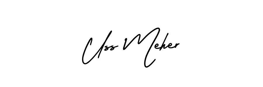 Once you've used our free online signature maker to create your best signature AmerikaSignatureDemo-Regular style, it's time to enjoy all of the benefits that Uss Meher name signing documents. Uss Meher signature style 3 images and pictures png