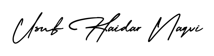Create a beautiful signature design for name Usuf Haidar Naqvi. With this signature (AmerikaSignatureDemo-Regular) fonts, you can make a handwritten signature for free. Usuf Haidar Naqvi signature style 3 images and pictures png