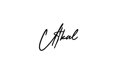 Make a beautiful signature design for name Utkal. Use this online signature maker to create a handwritten signature for free. Utkal signature style 3 images and pictures png