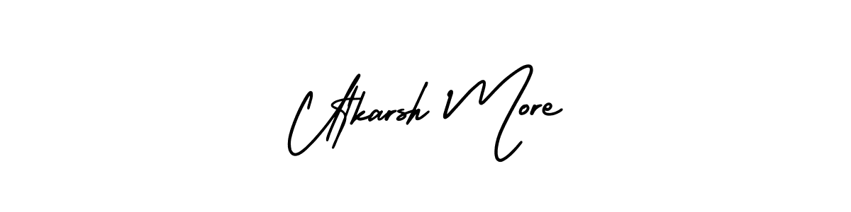 Once you've used our free online signature maker to create your best signature AmerikaSignatureDemo-Regular style, it's time to enjoy all of the benefits that Utkarsh More name signing documents. Utkarsh More signature style 3 images and pictures png