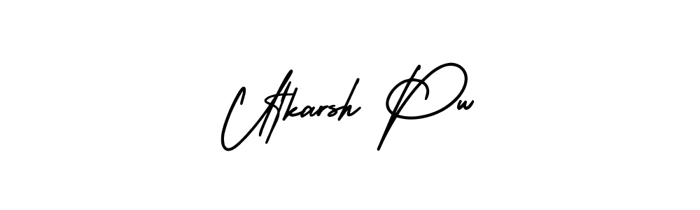 Check out images of Autograph of Utkarsh Pw name. Actor Utkarsh Pw Signature Style. AmerikaSignatureDemo-Regular is a professional sign style online. Utkarsh Pw signature style 3 images and pictures png