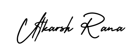AmerikaSignatureDemo-Regular is a professional signature style that is perfect for those who want to add a touch of class to their signature. Get Utkarsh Rana name fancy signature for free. Utkarsh Rana signature style 3 images and pictures png
