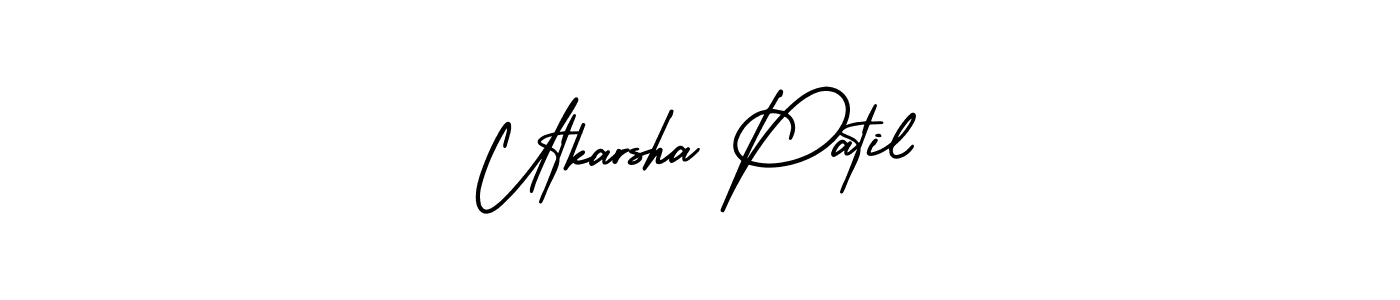 Make a beautiful signature design for name Utkarsha Patil. Use this online signature maker to create a handwritten signature for free. Utkarsha Patil signature style 3 images and pictures png