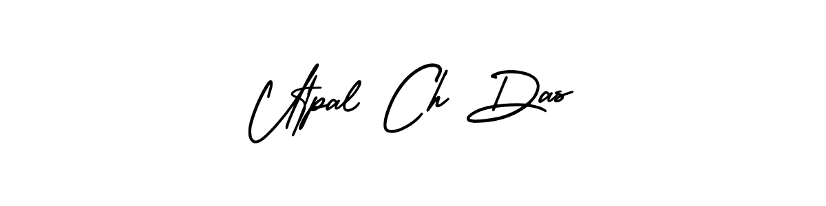 How to make Utpal Ch Das signature? AmerikaSignatureDemo-Regular is a professional autograph style. Create handwritten signature for Utpal Ch Das name. Utpal Ch Das signature style 3 images and pictures png