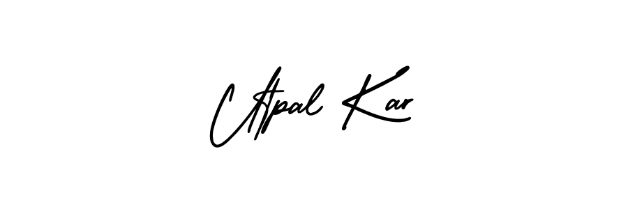 Check out images of Autograph of Utpal Kar name. Actor Utpal Kar Signature Style. AmerikaSignatureDemo-Regular is a professional sign style online. Utpal Kar signature style 3 images and pictures png