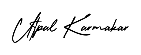 Get inspired by this graceful AmerikaSignatureDemo-Regular signature style for name Utpal Karmakar. Smooth loops and balanced proportions for everyday use. Utpal Karmakar signature style 3 images and pictures png