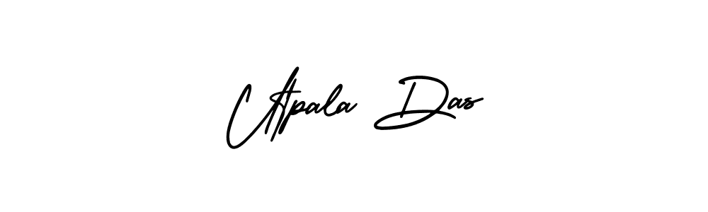 Make a short Utpala Das signature style. Manage your documents anywhere anytime using AmerikaSignatureDemo-Regular. Create and add eSignatures, submit forms, share and send files easily. Utpala Das signature style 3 images and pictures png