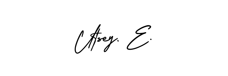 Here are the top 10 professional signature styles for the name Utsey, E.. These are the best autograph styles you can use for your name. Utsey, E. signature style 3 images and pictures png