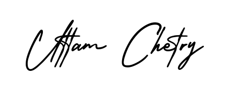 Transform the name Uttam Chetry into a signature masterpiece using AmerikaSignatureDemo-Regular font. Ideal for photographers, artists, and creators looking for watermarks. Uttam Chetry signature style 3 images and pictures png