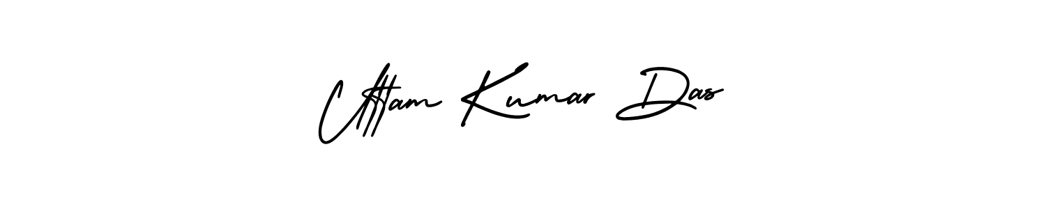 Also You can easily find your signature by using the search form. We will create Uttam Kumar Das name handwritten signature images for you free of cost using AmerikaSignatureDemo-Regular sign style. Uttam Kumar Das signature style 3 images and pictures png