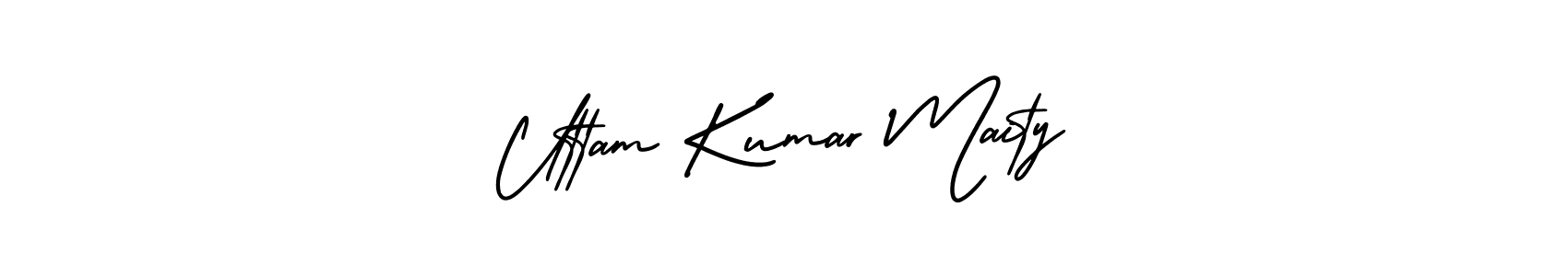 Best and Professional Signature Style for Uttam Kumar Maity. AmerikaSignatureDemo-Regular Best Signature Style Collection. Uttam Kumar Maity signature style 3 images and pictures png