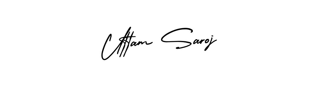 Once you've used our free online signature maker to create your best signature AmerikaSignatureDemo-Regular style, it's time to enjoy all of the benefits that Uttam Saroj name signing documents. Uttam Saroj signature style 3 images and pictures png