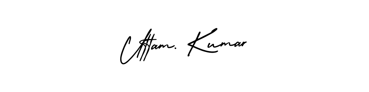 Also we have Uttam. Kumar name is the best signature style. Create professional handwritten signature collection using AmerikaSignatureDemo-Regular autograph style. Uttam. Kumar signature style 3 images and pictures png