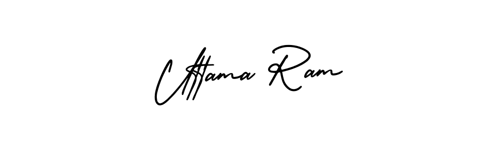 Best and Professional Signature Style for Uttama Ram. AmerikaSignatureDemo-Regular Best Signature Style Collection. Uttama Ram signature style 3 images and pictures png