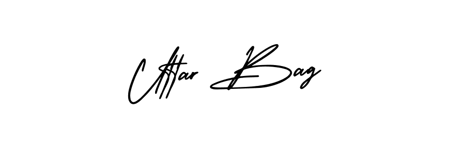 Create a beautiful signature design for name Uttar Bag. With this signature (AmerikaSignatureDemo-Regular) fonts, you can make a handwritten signature for free. Uttar Bag signature style 3 images and pictures png