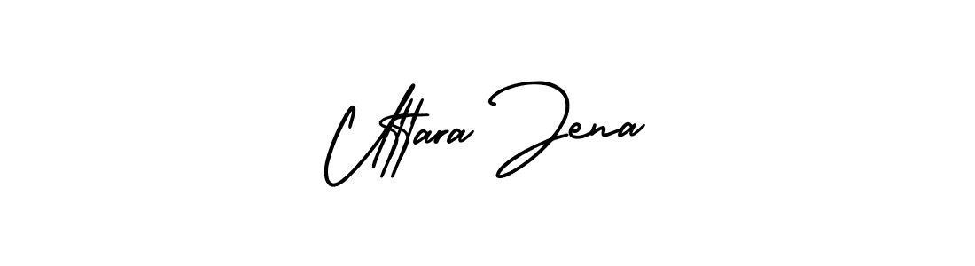 It looks lik you need a new signature style for name Uttara Jena. Design unique handwritten (AmerikaSignatureDemo-Regular) signature with our free signature maker in just a few clicks. Uttara Jena signature style 3 images and pictures png