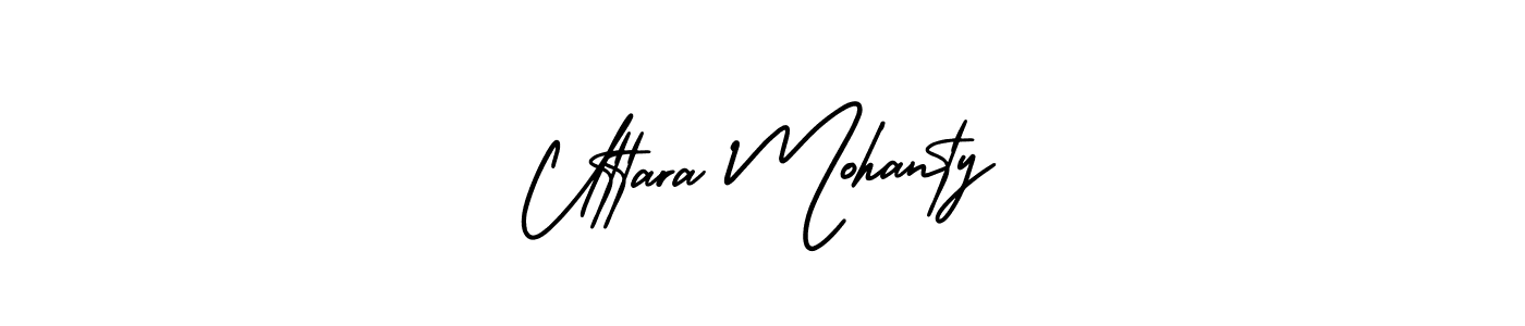 How to Draw Uttara Mohanty signature style? AmerikaSignatureDemo-Regular is a latest design signature styles for name Uttara Mohanty. Uttara Mohanty signature style 3 images and pictures png