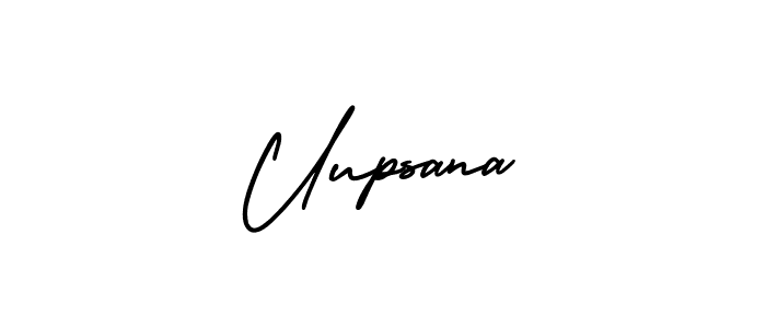 It looks lik you need a new signature style for name Uupsana. Design unique handwritten (AmerikaSignatureDemo-Regular) signature with our free signature maker in just a few clicks. Uupsana signature style 3 images and pictures png